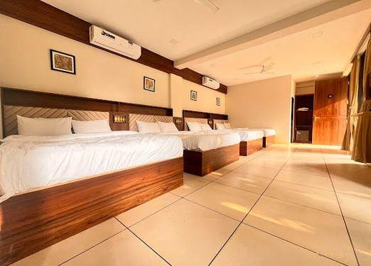 Forest Facing Room with a private balcony overlooking the trees at Unwind Karjat
