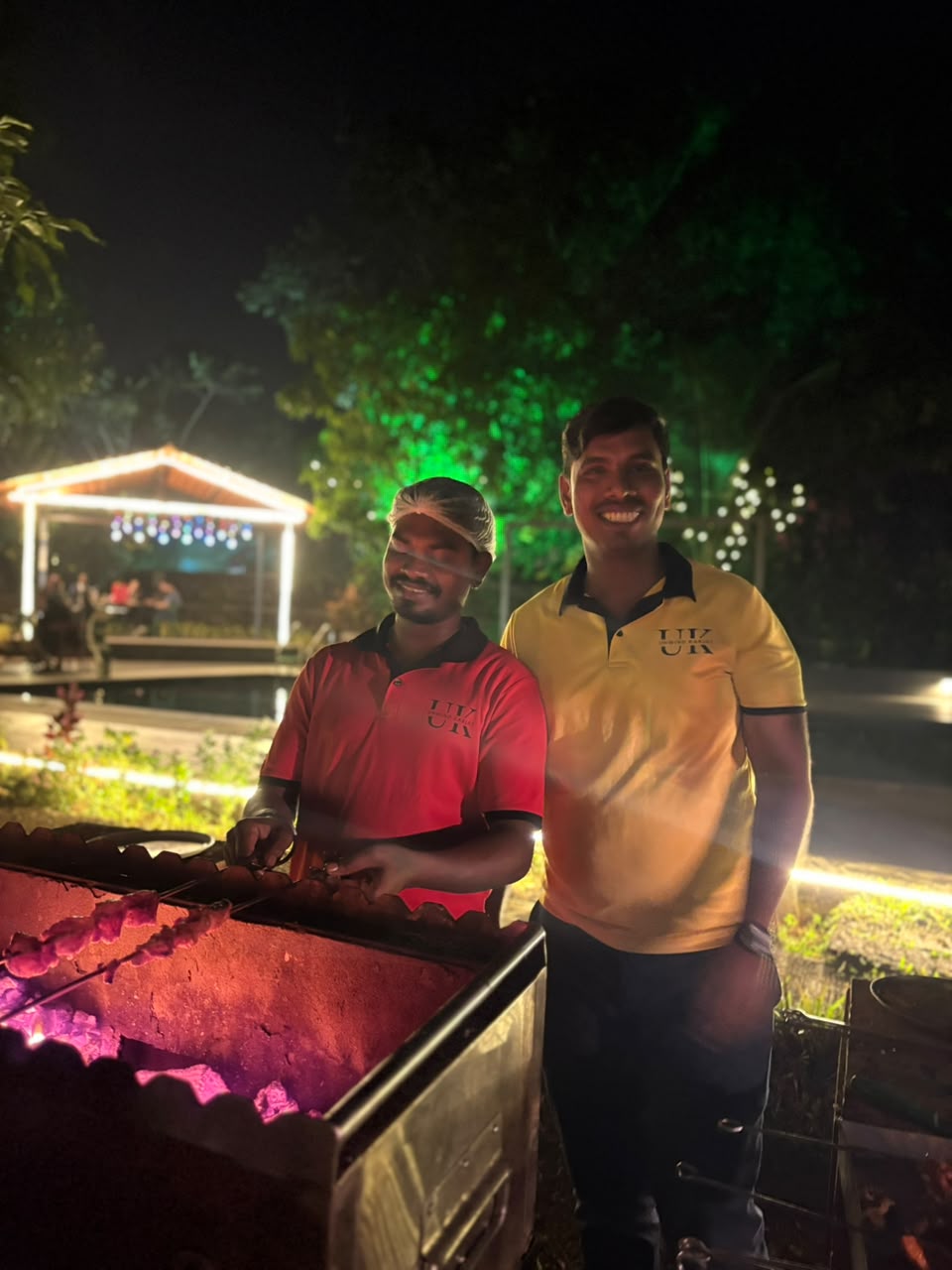 Live tandoor and freshly prepared food at Unwind Karjat