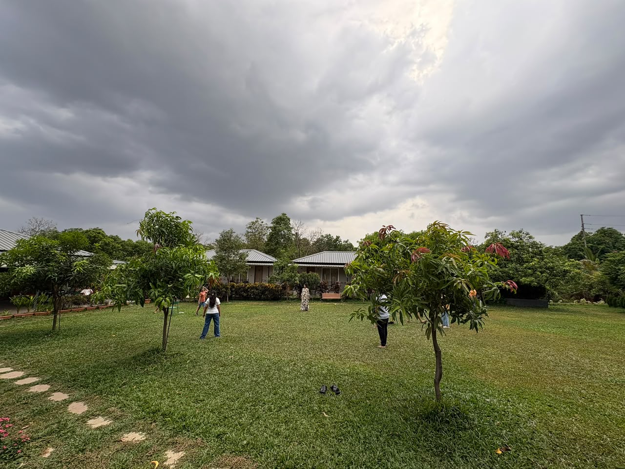 Lawn and outdoor spaces at Unwind Karjat